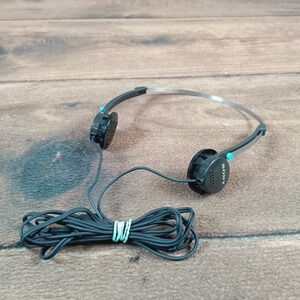 Sony MDR-03 Dynamic Stereo Headphones Vintage Black Wired Made In Japan Retro